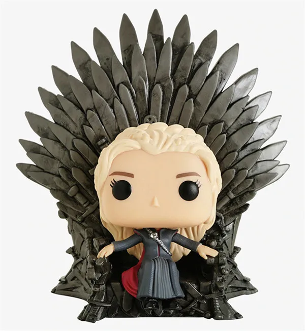Funko поп 75 Песнь Льда и Огня Игра престолов игры Daenerys трон Дракон мать Гараж Комплект украшения
