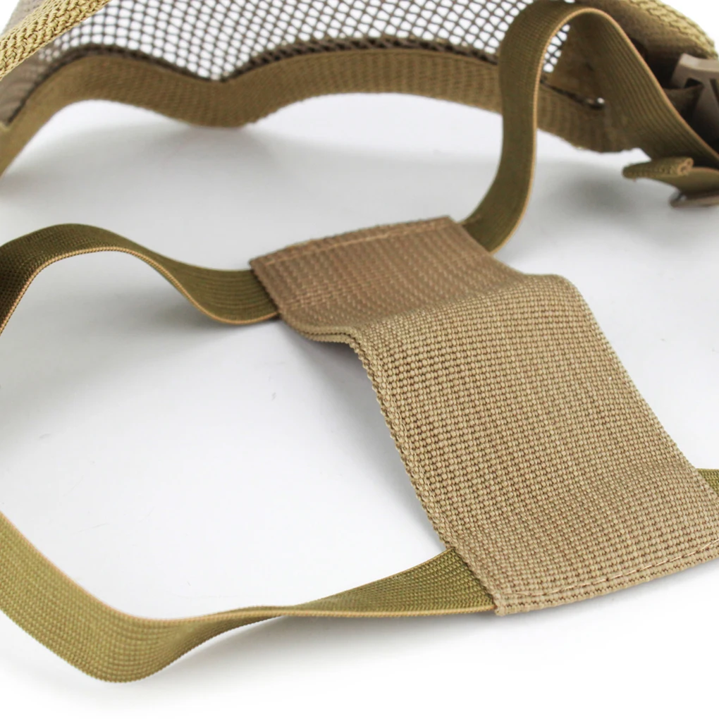 Low Carbon Steel Wire Warrior Outdoor Field Mask CS Game Cosplay Halloween Protect Solid Mask