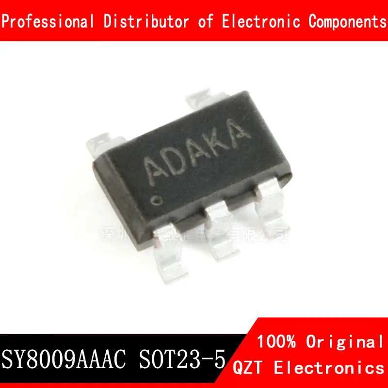 10pcs/lot SY8009AAAC SY8009A SY8009 SOT23-5 1.5A ADJ DC-DC buck regulator new and original In Stock 1000 3000pcs 78l05 78l06 78l08 78l09 78l12 78l15 cj79l05 sot23 sot89 smd 5v 6v 9v 12v three terminal positive voltage regulator