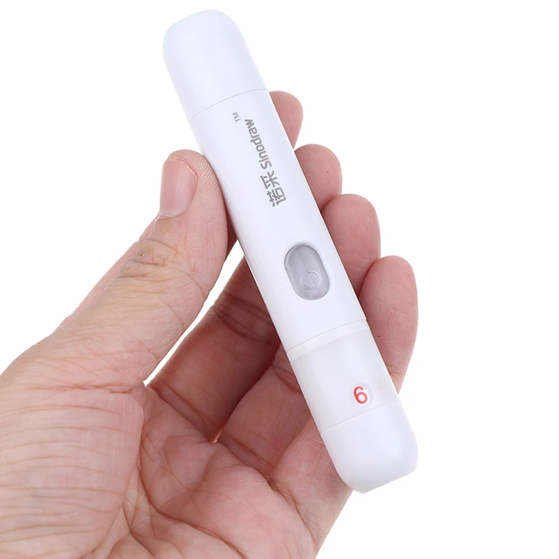 

New Blood Testing Pen Diabetic Testing Pen Blood Glucose Sterile Blood Sampling Pen