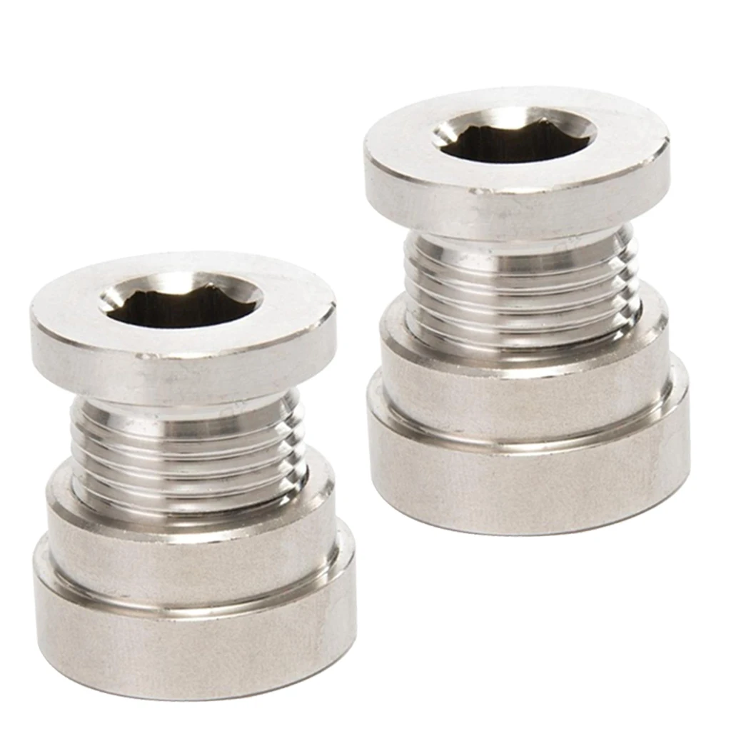 2 Pack Exhaust Oxygen O2 Sensor Bung/weld On Fitting M18 X 1.5mm