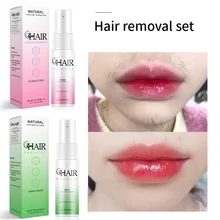 Удаление волос ингибирование спрей эссенция безболезненная борода ноги лица лобковые волосы стоп рост спрей постоянный волос Стоп рост спрей