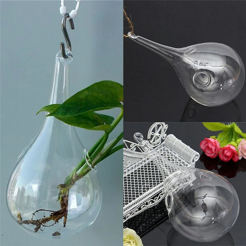 Hanging Vase Flower Planter Container Pot Wedding Decor Tea Light Holder DSUK 