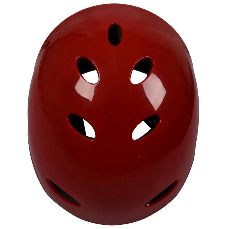 Защитный шлем безопасности 11 дыхательных отверстий для водных видов спорта каяк каноэ серфинга весла-красный