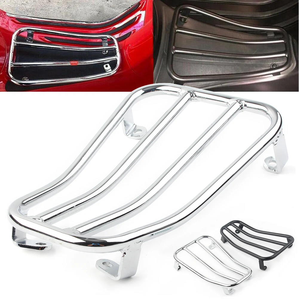 

Для Piaggio VESPA GTS300 2017 2018 2019 CNC ножная педаль задняя багажная стойка кронштейн держатель Мотоциклетные аксессуары черный/хром