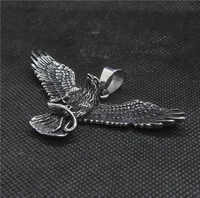 2020 Cobra Eagle Pendant 316L Stainless Steel Fashion Cool Animal Eagle Mens Pendant 1