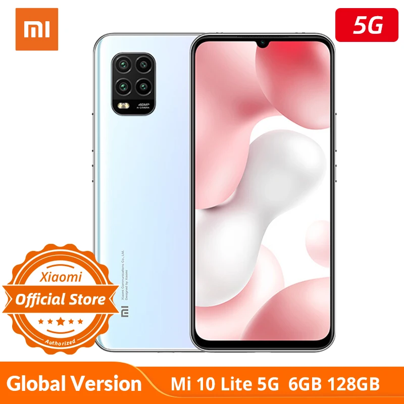 Смартфон Xiaomi Mi 10 Lite 6+128ГБ | Мобильные телефоны и аксессуары