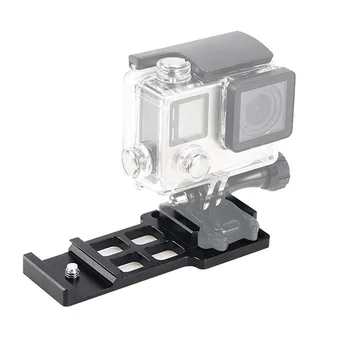 

Cantileve Gun Rail Side Mount Connection Bracket Parts for GoPro HERO 9/Gopro hero3/3+ 4 Action Camera