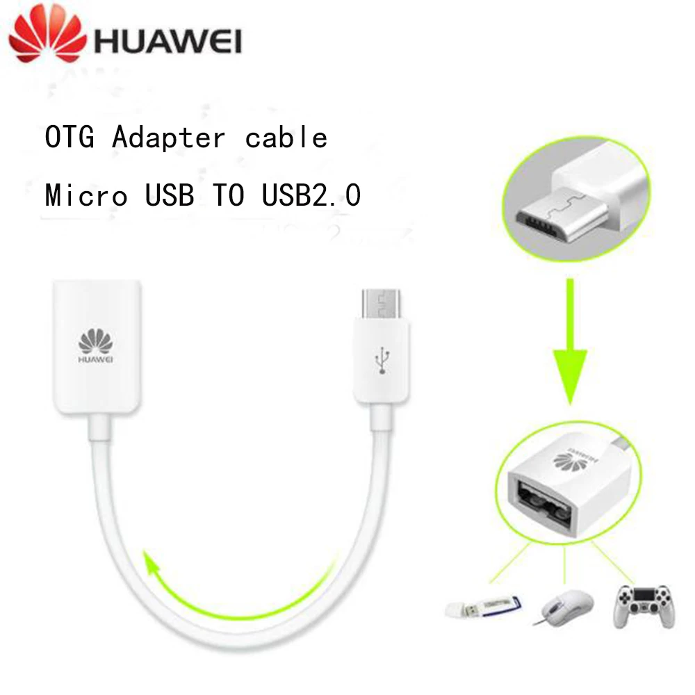 Original Huawei Micro USB OTG Cable Adapter Cord for Huawei P6 P7/P10 lite  Honor 8x y9 y7 y6 Nova 3i 2i Android LeTV Tablet PC|Phone Adapters &  Converters| - AliExpress