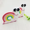 1pcs Silicone Teether unicorn Cartoon Animal BPA Free Rodents Teething Necklace Food Grade Infant Chewable Toys Baby Teether 5