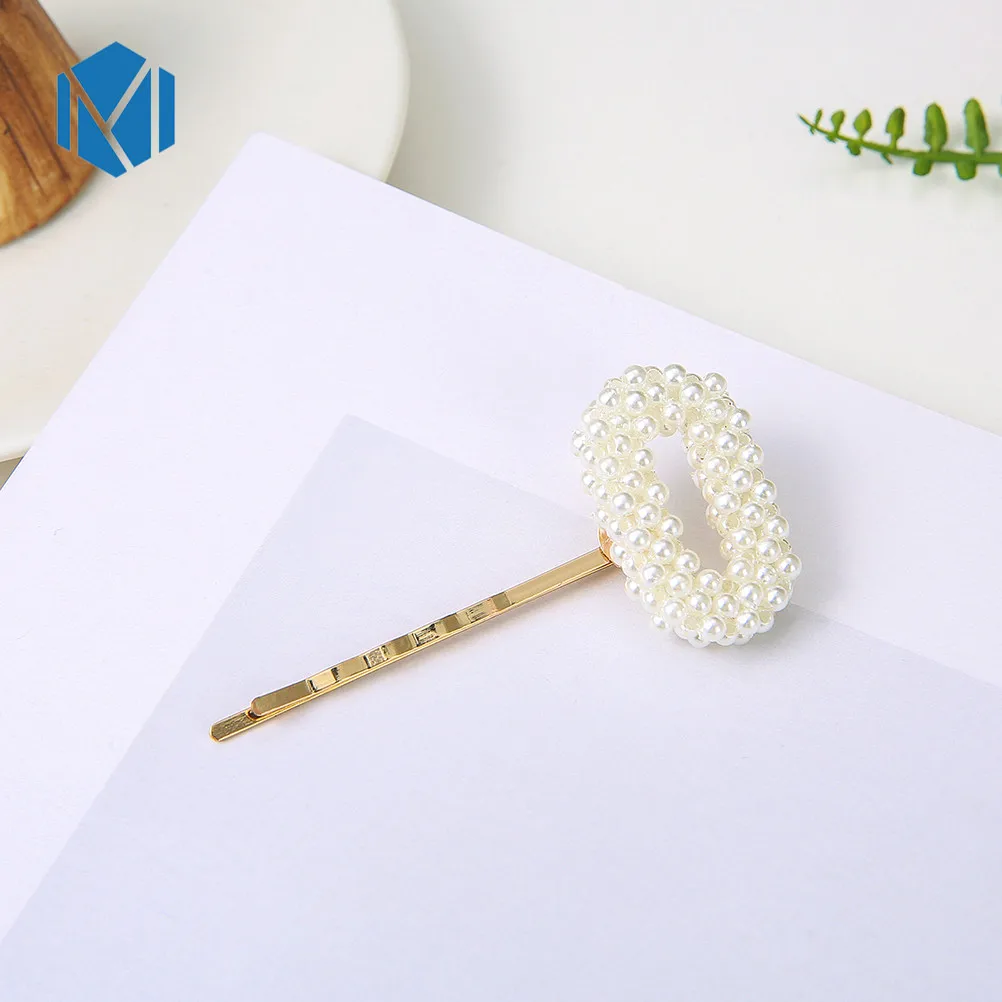 М MISM, 1 шт., сделай сам, имитация жемчужные заколки для волос для женщин/девушек, английские буквы, на заказ, именные заколки, заколки, аксессуары для волос