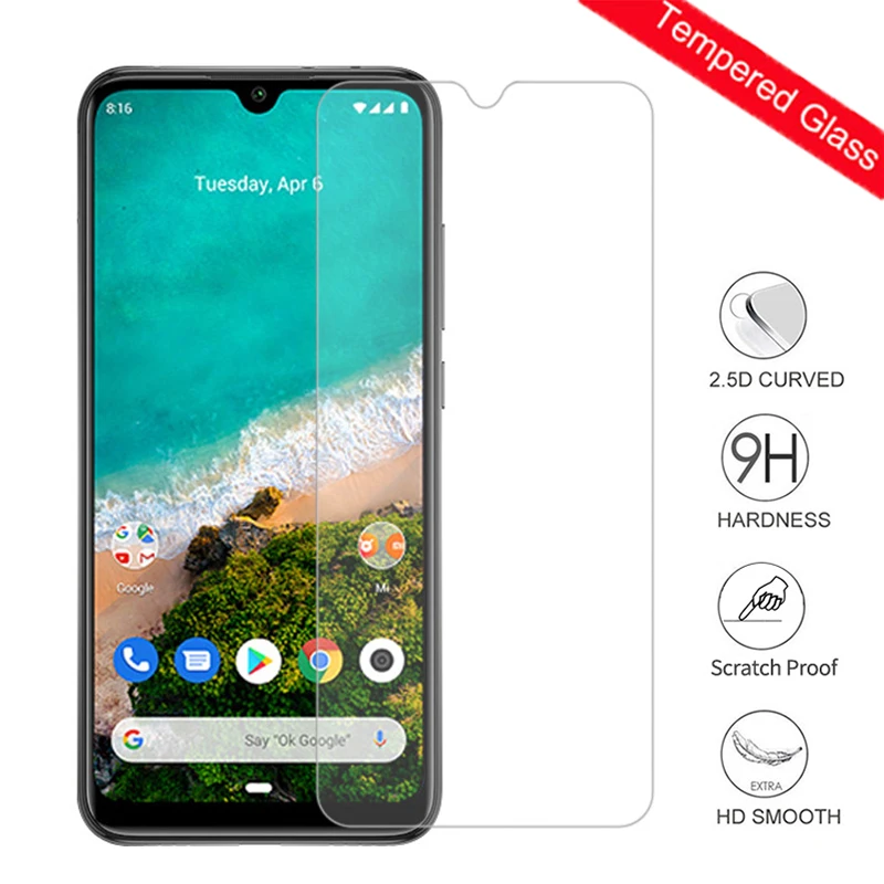Защитное стекло на Xiaomi mi a3 lite light a3lite защита для экрана закаленное lait trempe verre |