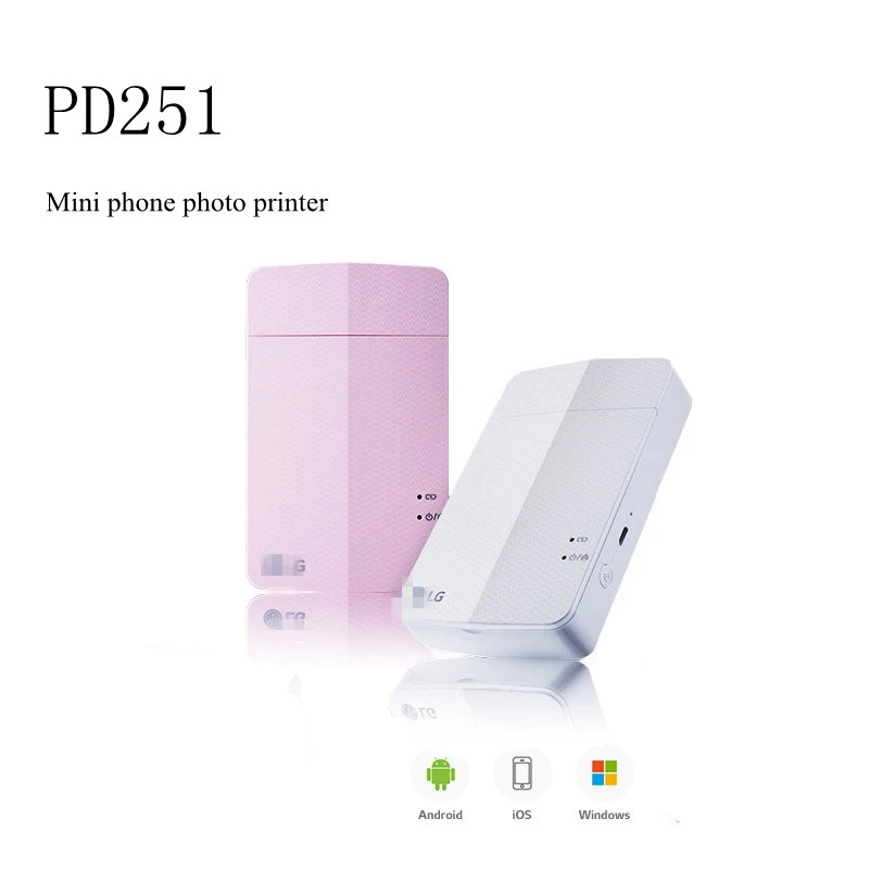 Беспроводной Смартфон принтер PD239 Карманный Bluetooth принтер карманный портативный цветной фотопринтер мини PD251 PD238