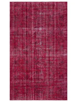 

Red Handmade Rug, Turkish Rug, Living Room Dining Room Rug 1440