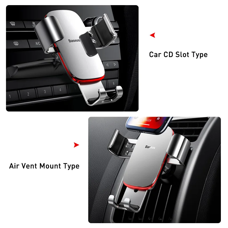 Baseus uchwyt samochodowy na telefon samochodowy Air Vent/uchwyt na CD uchwyt na telefon stojak na iPhone Samsung Metal Gravity uchwyt na telefon komórkowy 2 Baseus uchwyt samochodowy na telefon samochodowy Air Vent/uchwyt na CD uchwyt na telefon stojak na iPhone Samsung Metal Gravity uchwyt na telefon komórkowy 2