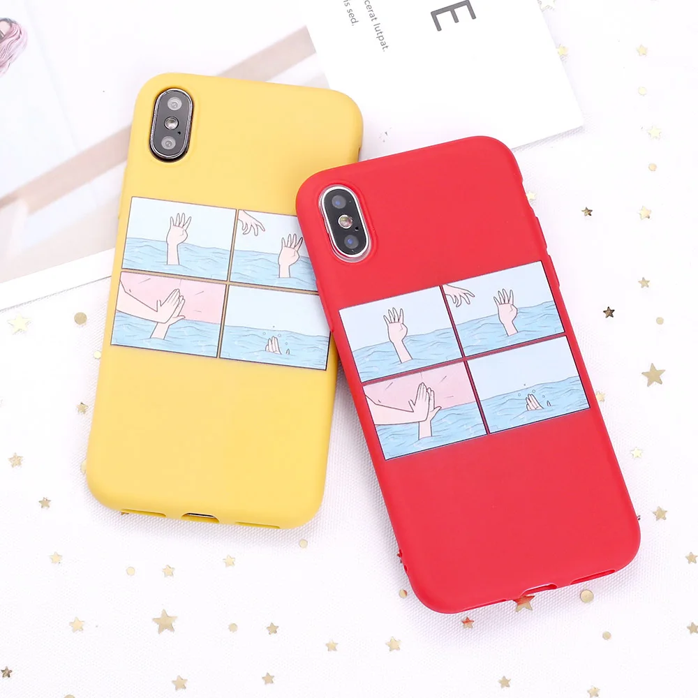 Для 11 Pro 8 8Plus X XR 7 7Plus XS Max 6 6S 12 мой депрессия мозг беспокойство конфеты силиконовая