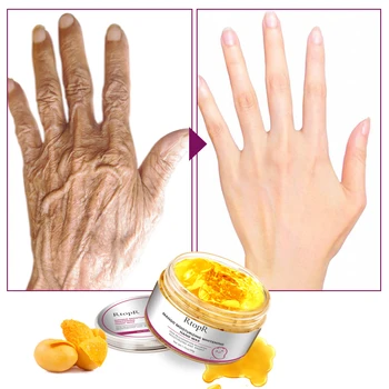 

50g Mango Moisturizing Hand Peeling Mask Whitening Hand Wax Skin Repair Exfoliating Calluses Film Anti-Aging Hand Skin Cream