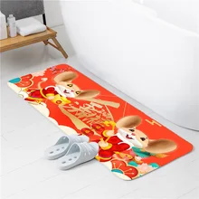 Год, праздник весны, ковер, противоскользящий ковер для детской спальни, гостиной, обуви, коврики, детский игровой коврик Monden O28