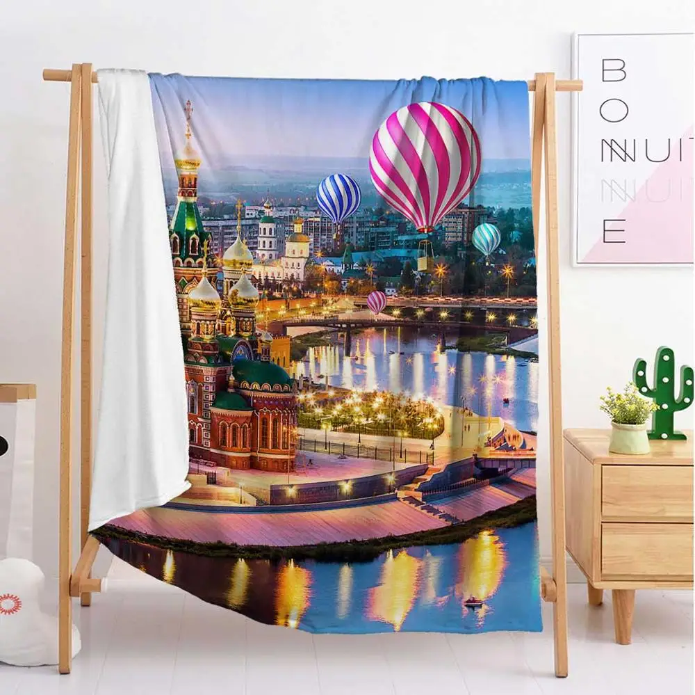 

Architecture mexican pink luxury animal crossing fabric blanket for bed custom photo weighted tapestry throw h fuzzy blanket