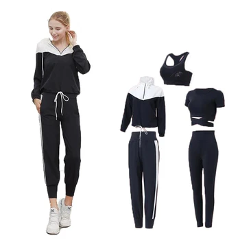 

Summer New Yoga Clothes Quick-drying Large Size Fashion Fitness Clothes Women 5/7 Sets Comfortable Breathable Cycling Clothes