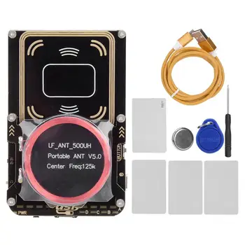 

Proxmark3 IC/ID Card Reader Copier for PM3 NFC122 Clone Crack 2 USB Port Built-In High-frequency Antenna Card Copier Kit