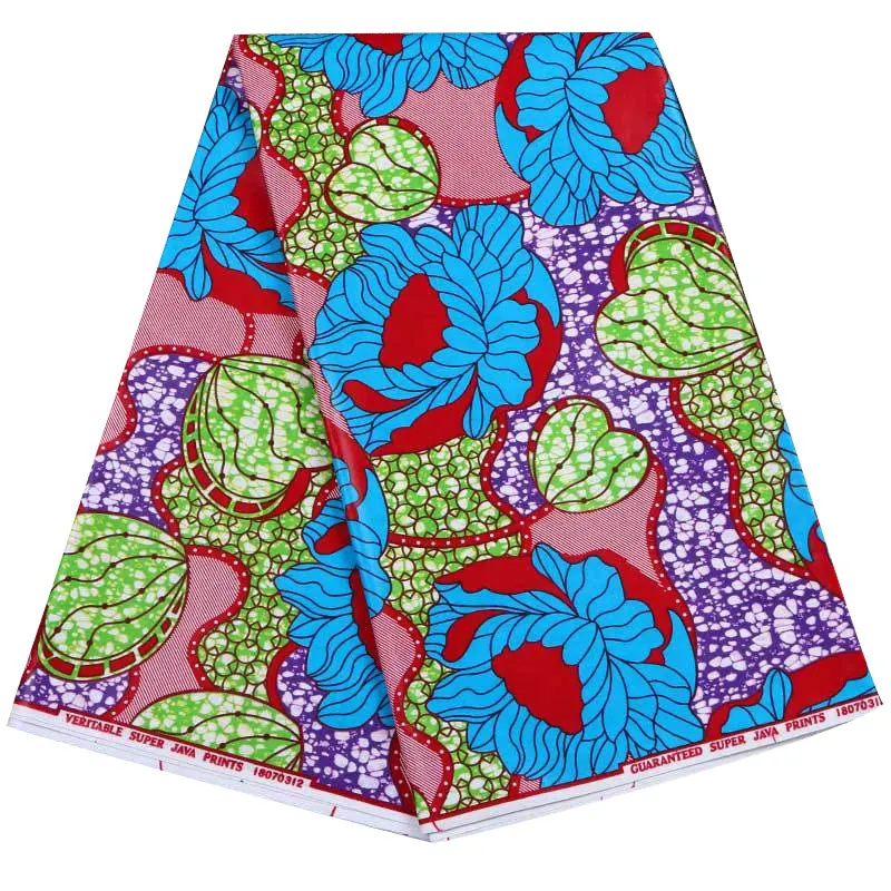 2019 Анкара ткань хлопок африканская Геометрическая набивная по двору швейная