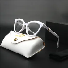 Кошачьи стеклянные оправы es для женщин, негабаритная оптическая оправа, очки для девушек, прескрибция, близорукость, дальнозоркость, оптические линзы, стекло FML