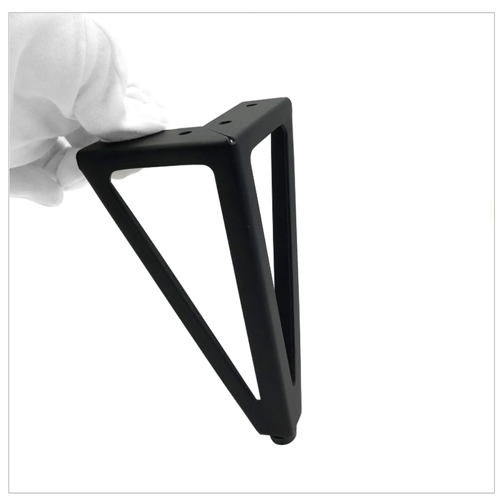4pcs Height 15cm Legs for Furniture Metal Thickened Iron Sofa TV Cabinet Feet Bathroom Cabinet Bed Coffee Table Replacement Legs