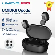 UMIDIGI Upods TWS Bluetooth 5.0 Draadloze Koptelefoon Auto Pairing Noice Reductie met Opladen doos(China)