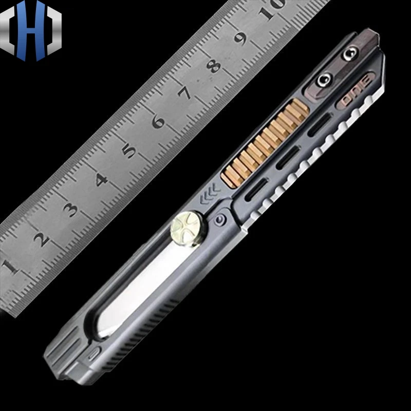 

Terminator TC21 Titanium Alloy Utility Knife Paper Cutter With EDC Tools
