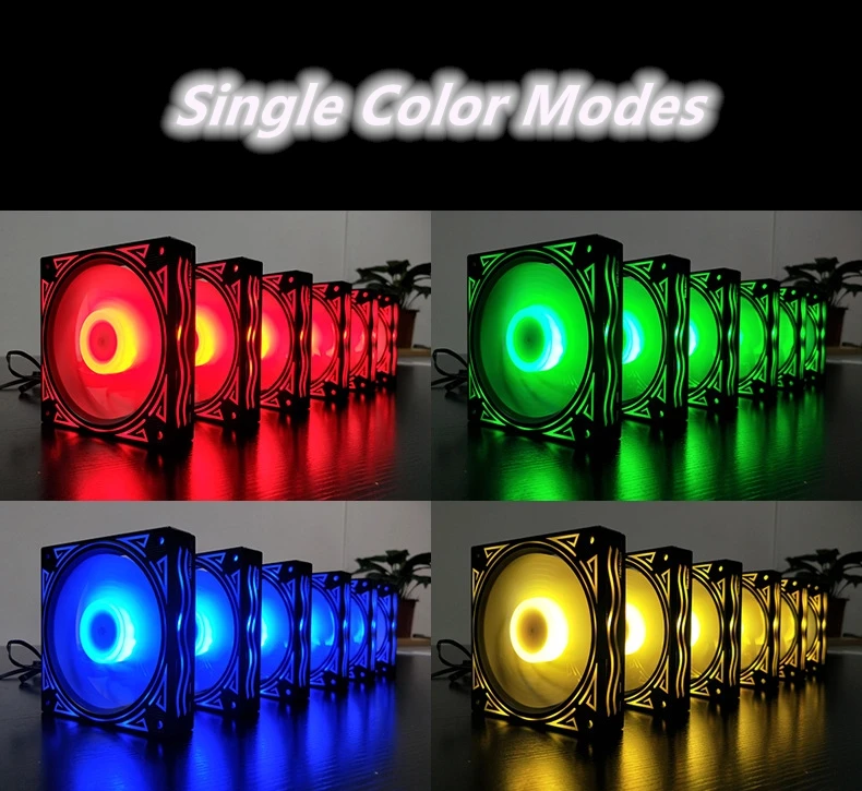 Rgb-вентилятор 12 см чехол на шасси вентилятор Dor настольный компьютер RGB Вентилятор охлаждения поддержка MOBO 5V AURA SYNC гигантский стиль волны