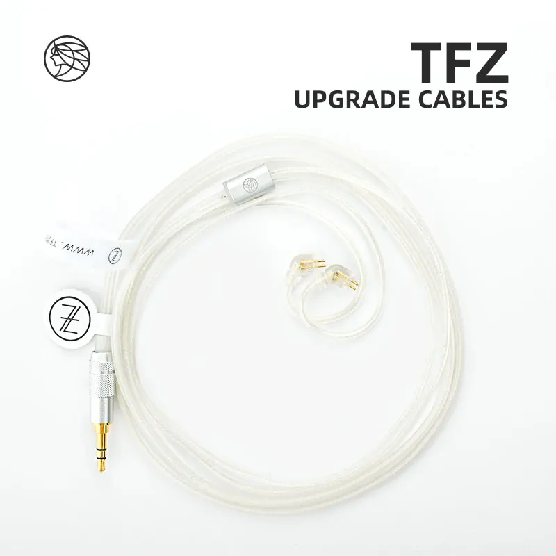 TFZ TC-4 0,78 мм 2 Pin с серебряным покрытием Модернизированный кабель с 3,5 мм разъем для любимая Edition/King PRO/T2/№ 3/S7