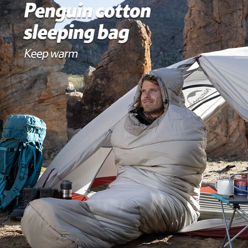 Naturehike – sac de couchage en coton pingouin, épais, résistant