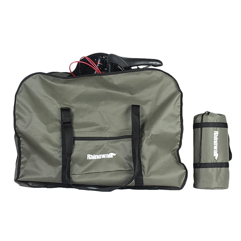 

14\"16\"20\" Folding Bike Carrier Bicycle Carry Packing Bag Foldable Bicycle Transport Bag Waterproof Loading Vehicle Pouch New