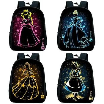 

Beautiful Kids Cute Princess Backpack New Cartoon Pattern Preschool Kindergarten Child Bookbag Rucksack Primary School Bag Gift