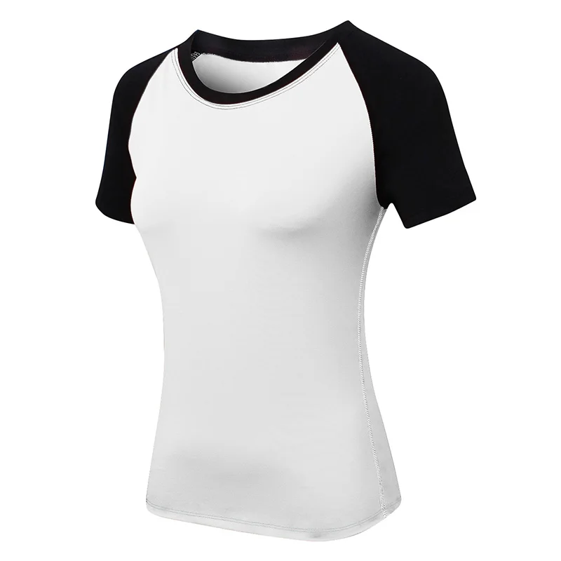 Sport Shirt Women Yoga Tops Sports Fitness Cloth Short Sleeve Workout Tee T shirt For Ladies Running Tshirt Plus Size
