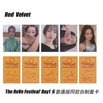 

Fashion Kpop Red Velvet The ReVe festival day album RedVelvet Kpop Red Velvet photo card photocard high quality HD picture