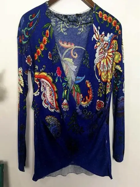 13 Широкий ассортимент свитеров DESIGUAL с принтом «вишня» доступен для осени/зимы - Цвет: 13