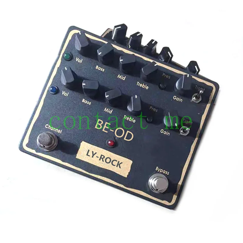 LY-ROCK clone Fred be od manual rock distortion pedal effect