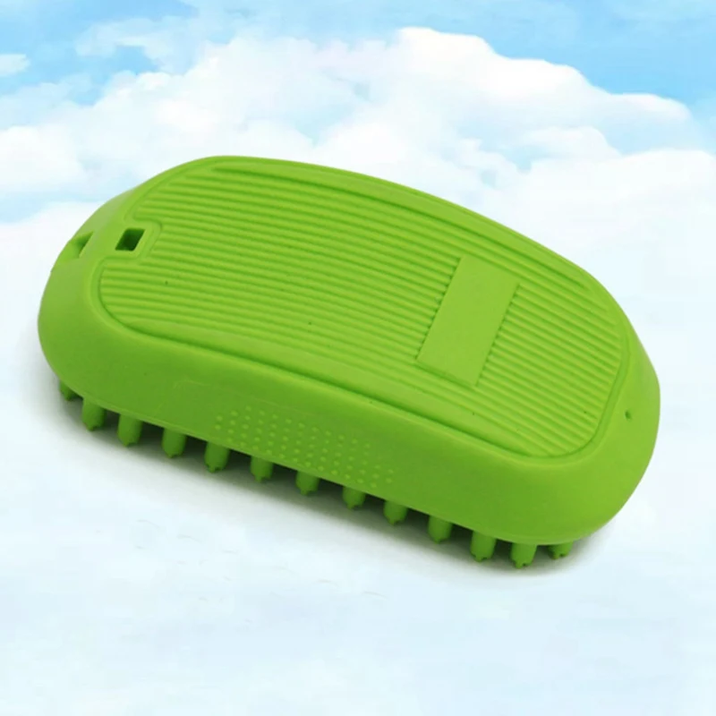 Практичная щетка для ванны для домашних кошек отличный гребни для ухода за шерстью животных для мытья рук и массажа собак щетинки мягко удаляет свободный мех для волос