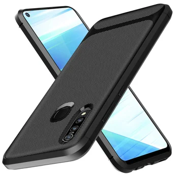 

30pcs/lot Anti-Shock Flexible Case For VIVO Z5X Ultra Thin Carbon Fiber TPU Cover