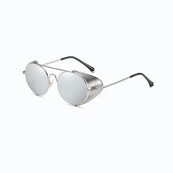 Men's new arrival Souson punk style sunglasses fashion women's goggle glasses - Цвет линз: c6