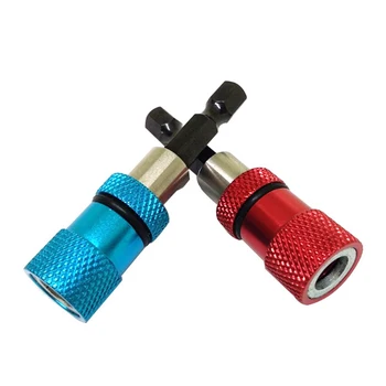 

2x 1/4 Magnetic Hex Shank Extension Rod Quick Release Holder Socket Adapter