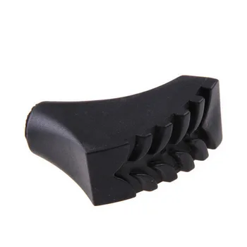 

6pcs Rubber Hiking Trekking Pole Head Cover Replacement Tips Anti-skid Stick Tip Protector Climbing Alpenstock Pole