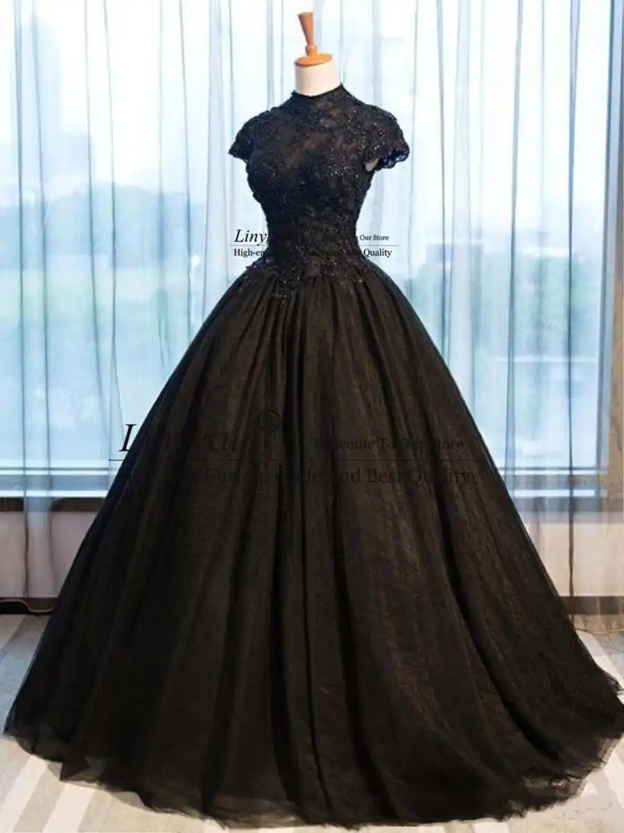 empire waist ball gown