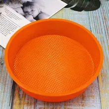 Diy Силиконовая Круглая Форма для торта алмазное дно 10 дюймов ураган форма для торта бисквит форма для торта посуда для выпечки