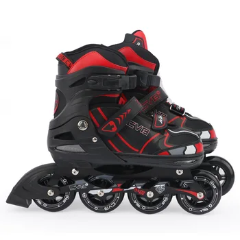 

Kids Children Teenagers Inline Skate Roller Skating Shoes Adjustable PU Wheels Patines Shock Absorption Breathable Thicken Frame