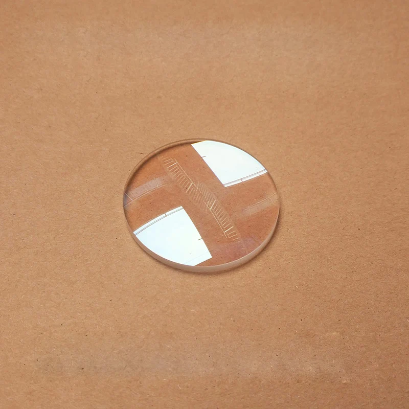 Оптическое Стекло Плоско-выпуклая линза диаметром 50 мм, 80 фокусных расстояний инструмент для эксперимента