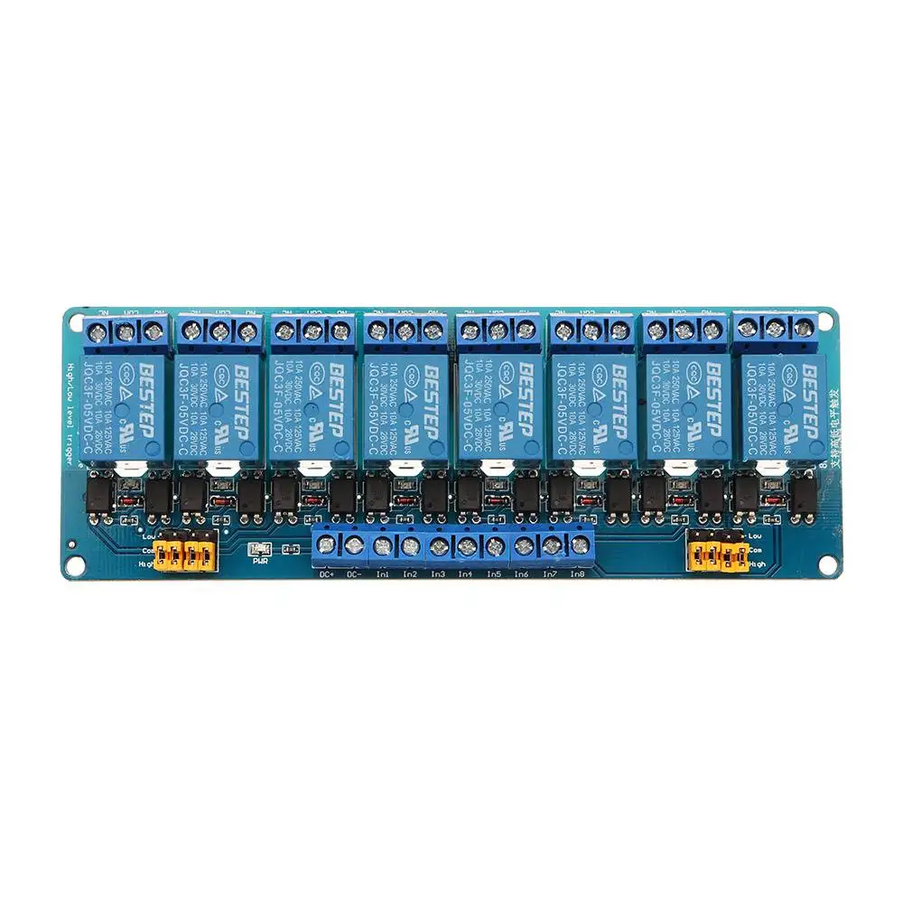 

1Pc 8 channel relay module with optocoupler relay module for arduino