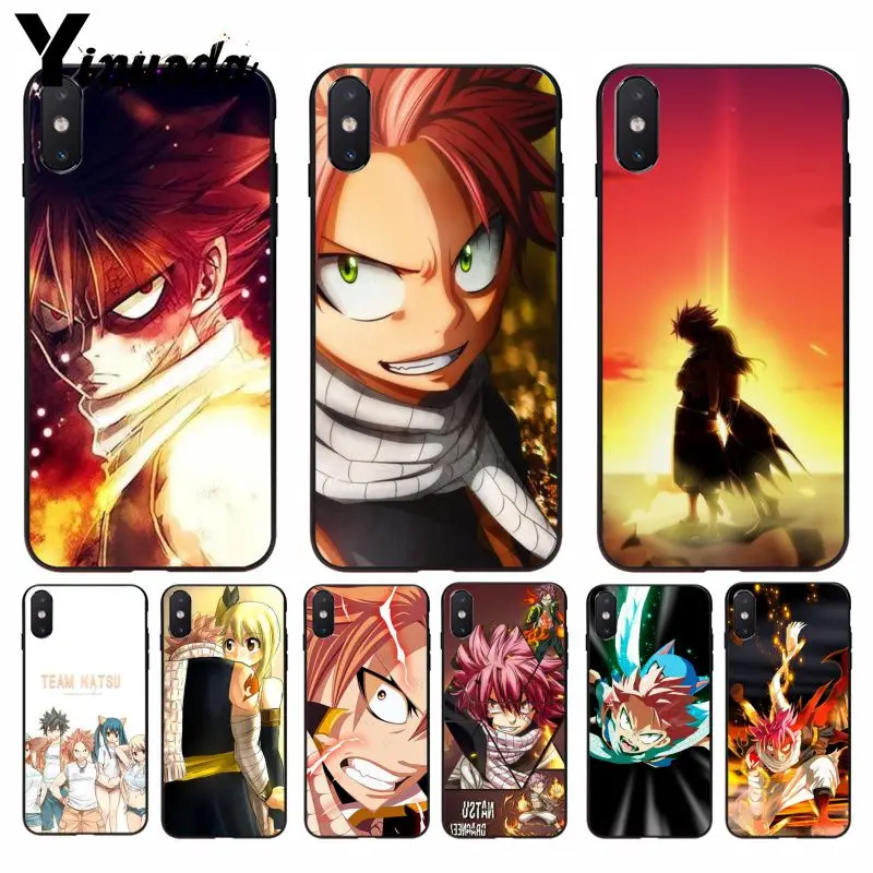 Yinuoda мягкий чехол для телефона из ТПУ с рисунком хвоста Феи Apple iPhone 8 7 6 6S Plus X XS MAX 5 5S